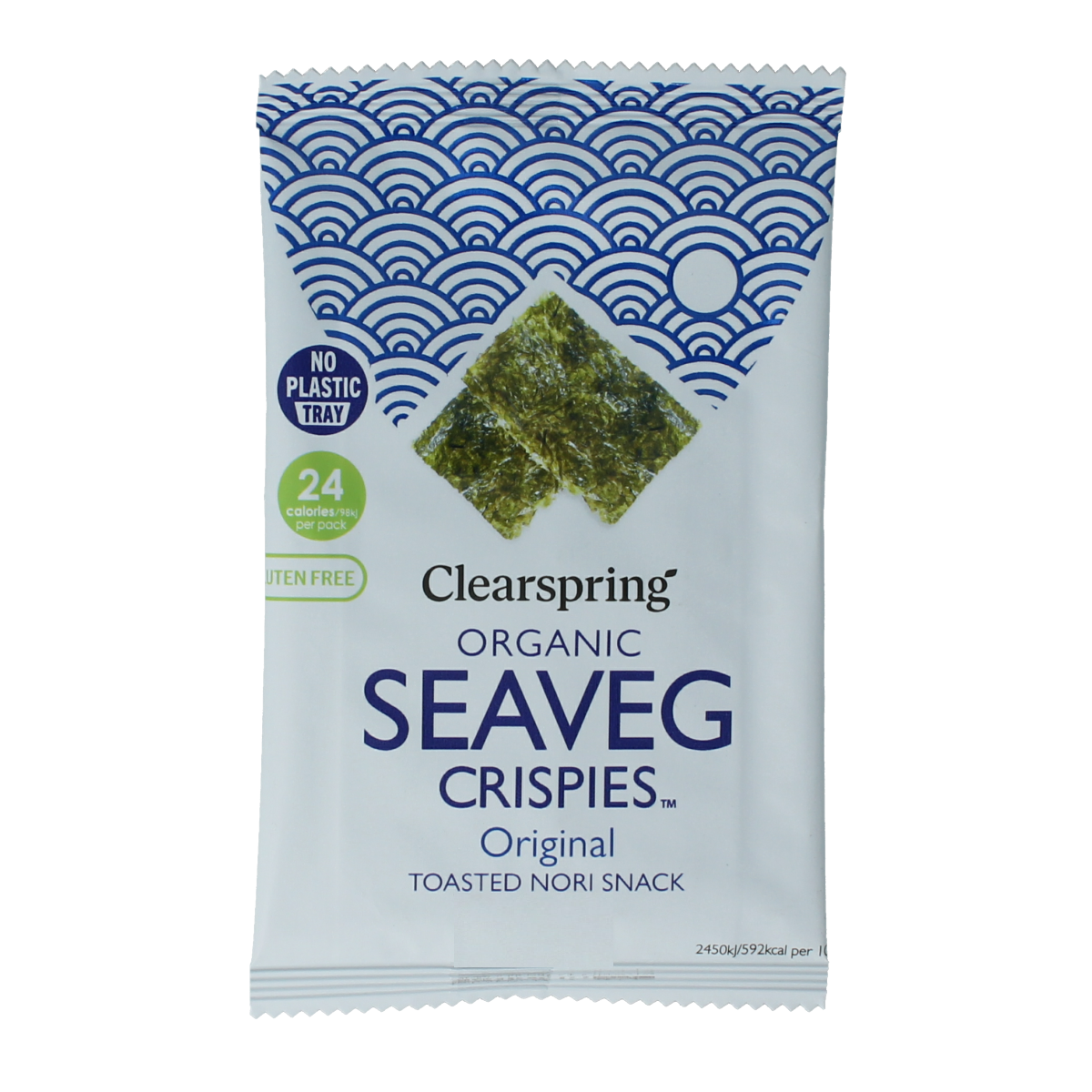 Clearspring Seaveg - crispies original bio 4.00 Gram