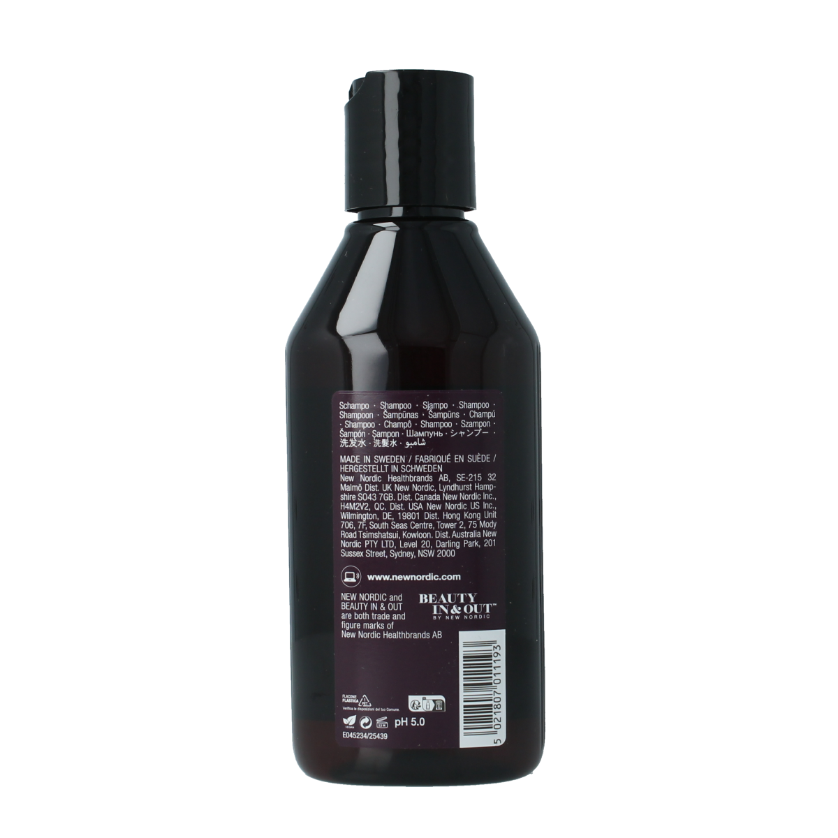 New Nordic Shampoo hair volume 250.00 Milliliter