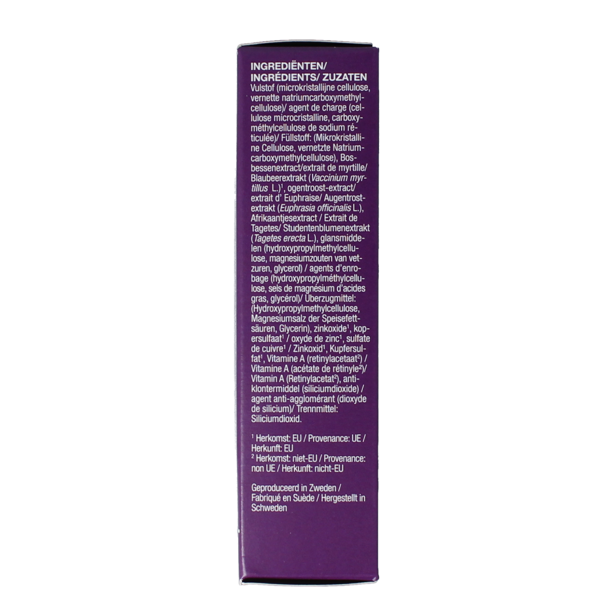New Nordic Blue berry eyebright 60.00 Tabletten