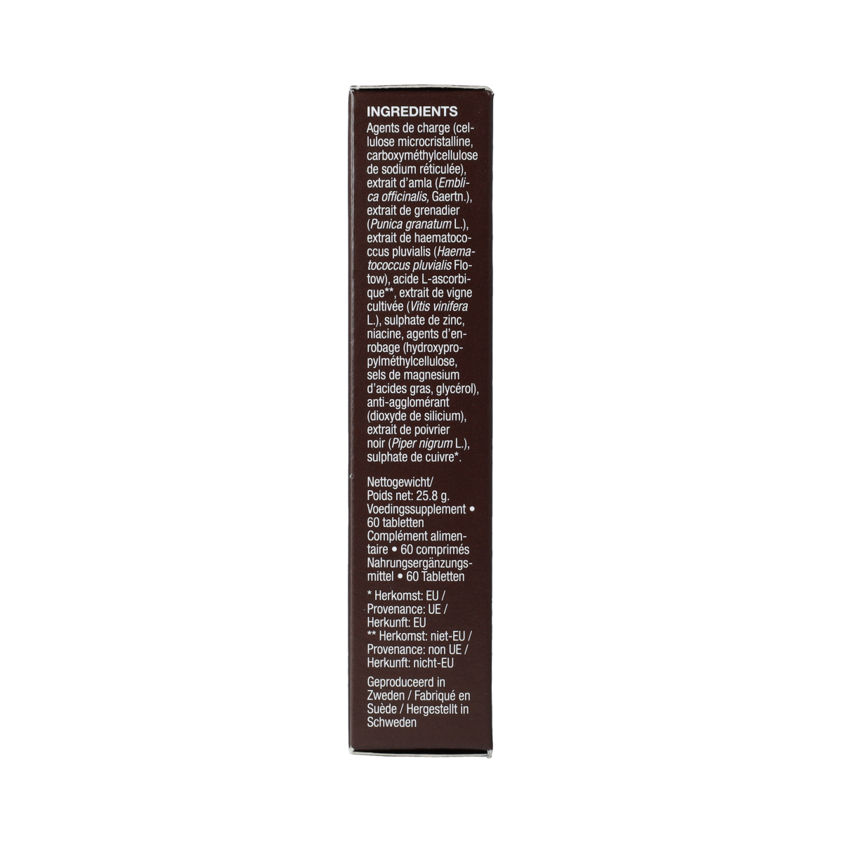 New Nordic Pigment clear skin care  60.00 Tabletten