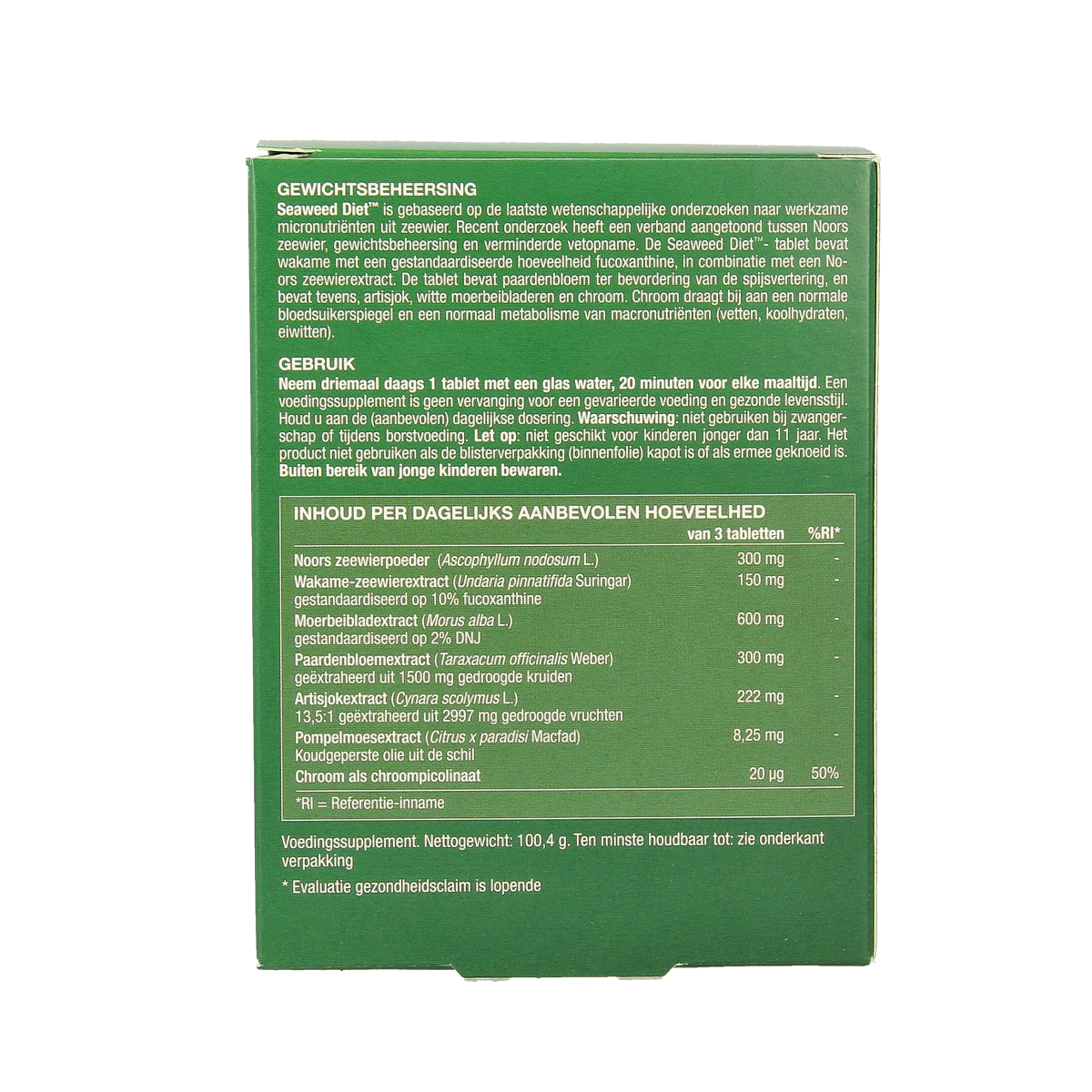 New Nordic Seaweed diet 90.00 Tabletten