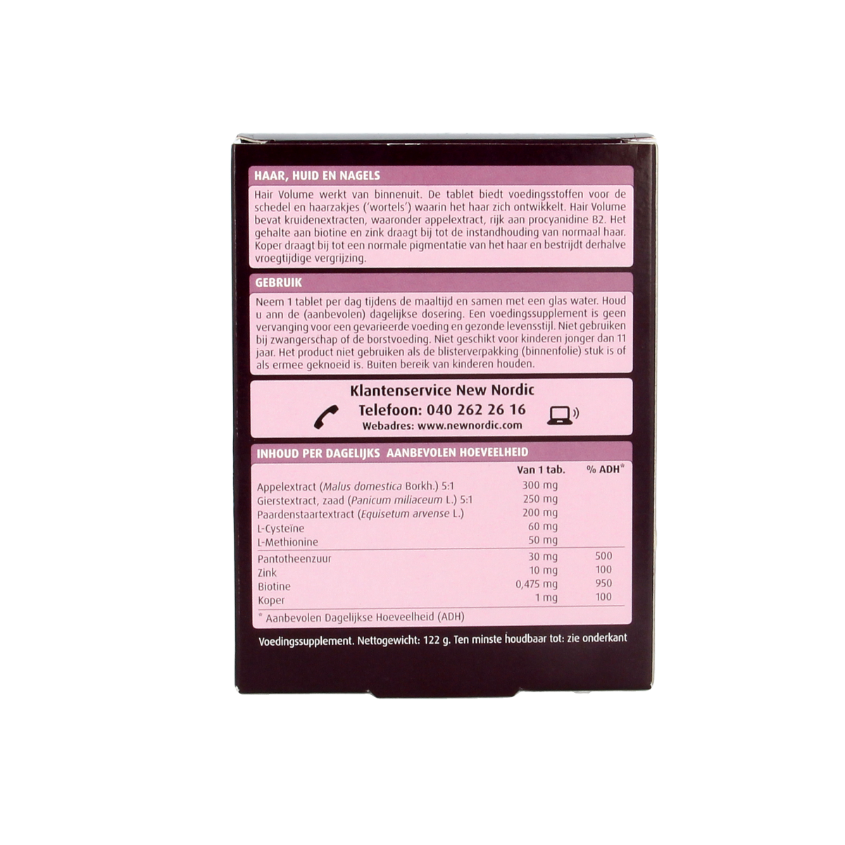 New Nordic Hair volume 90.00 Tabletten
