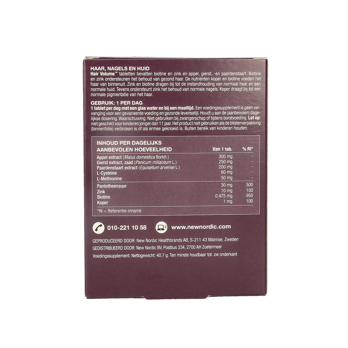 New Nordic Hair volume 30.00 Tabletten