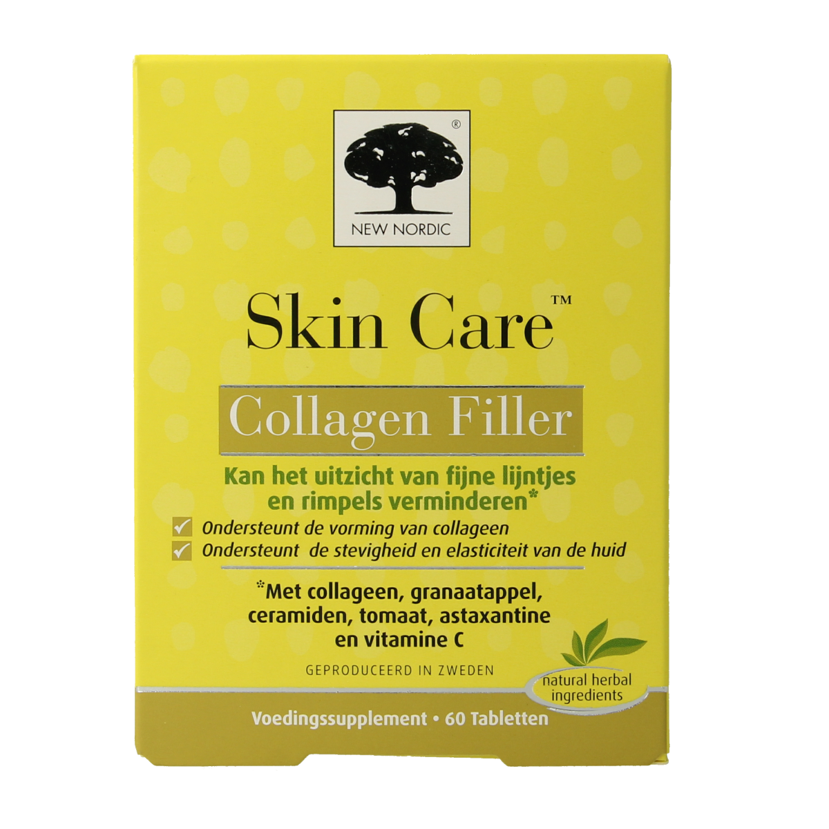 New Nordic Skin care collagen filler 60.00 Tabletten