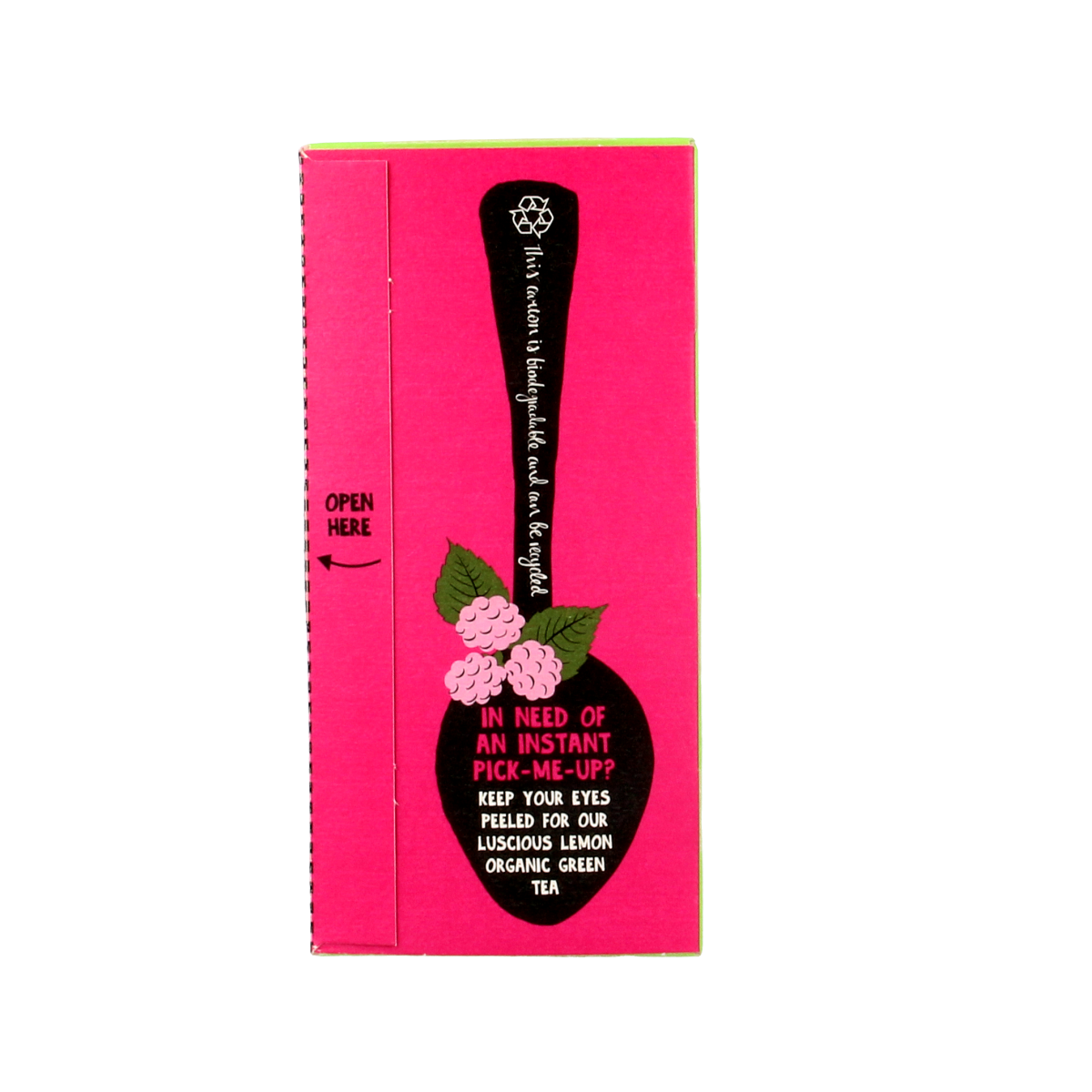 Clipper Framboos mint green tea bio 20.00 Zakjes