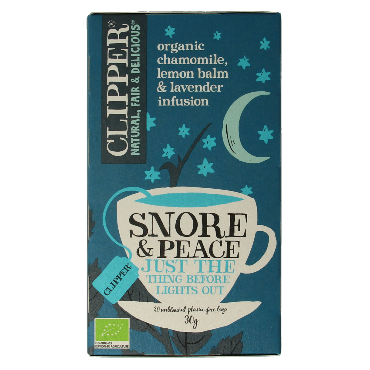 Clipper Snore & peace bio 20.00 Zakjes