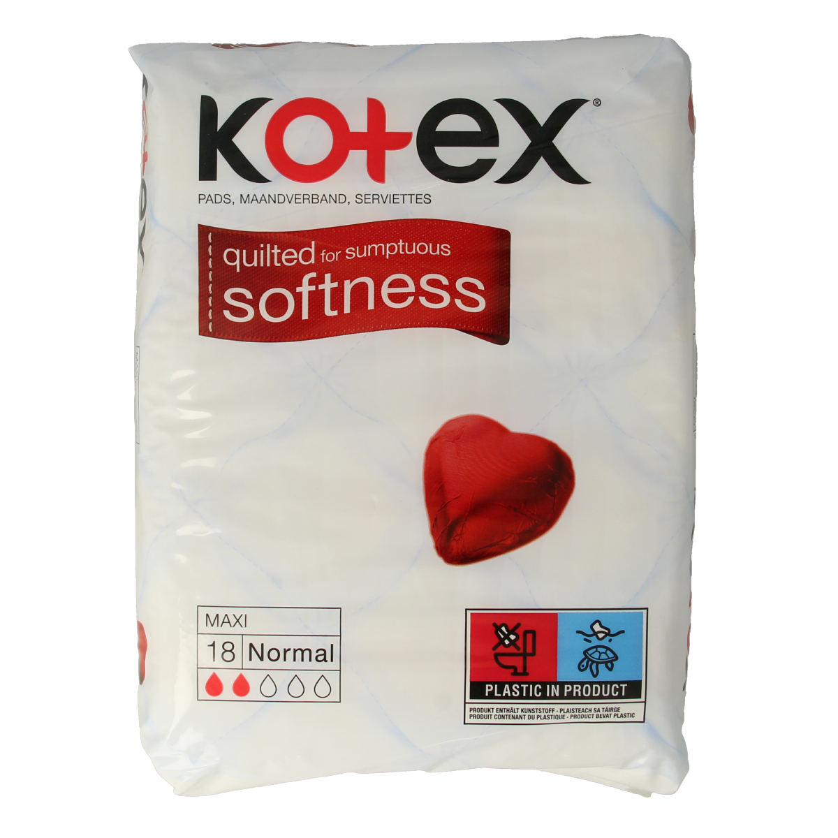 Kotex Maxi normaal 18.00 Stuks