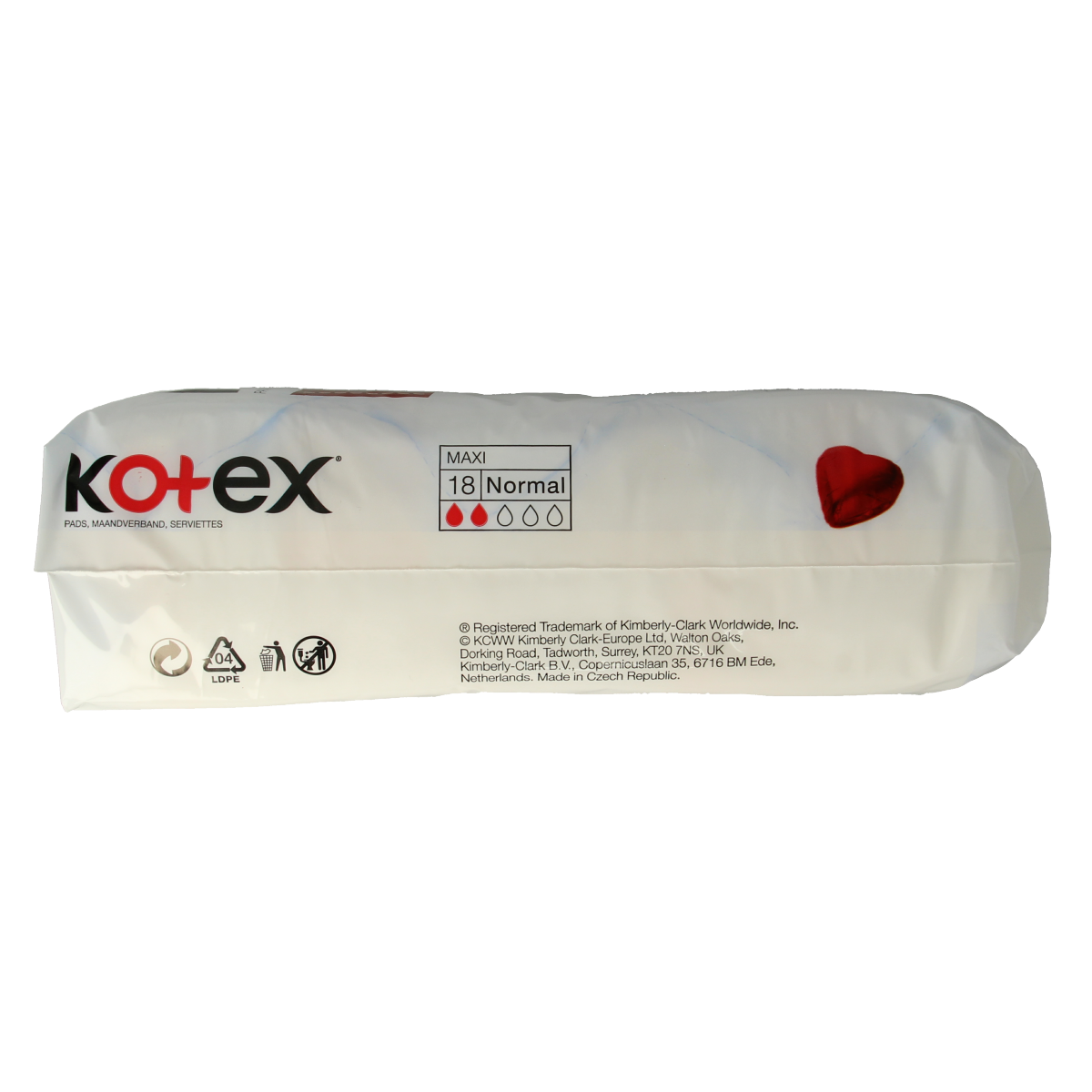Kotex Maxi normaal 18.00 Stuks