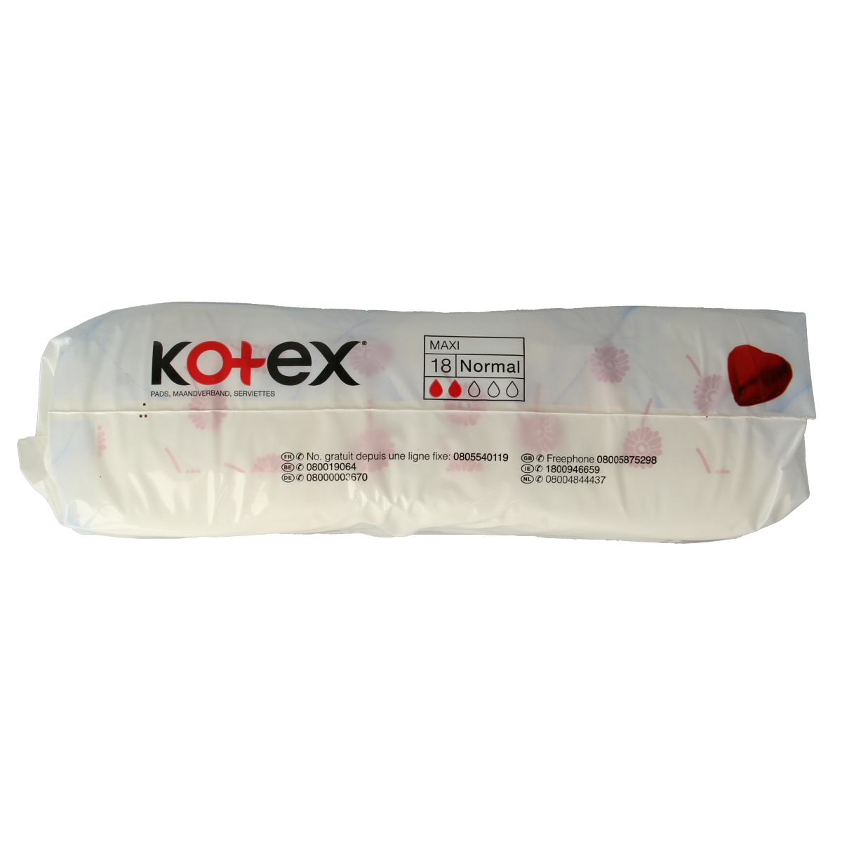 Kotex Maxi normaal 18.00 Stuks
