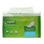 Depend Anatomic normaal 16.00 Stuks