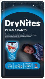 Huggies Drynites boy 4-7 jaar 10.00 Stuks