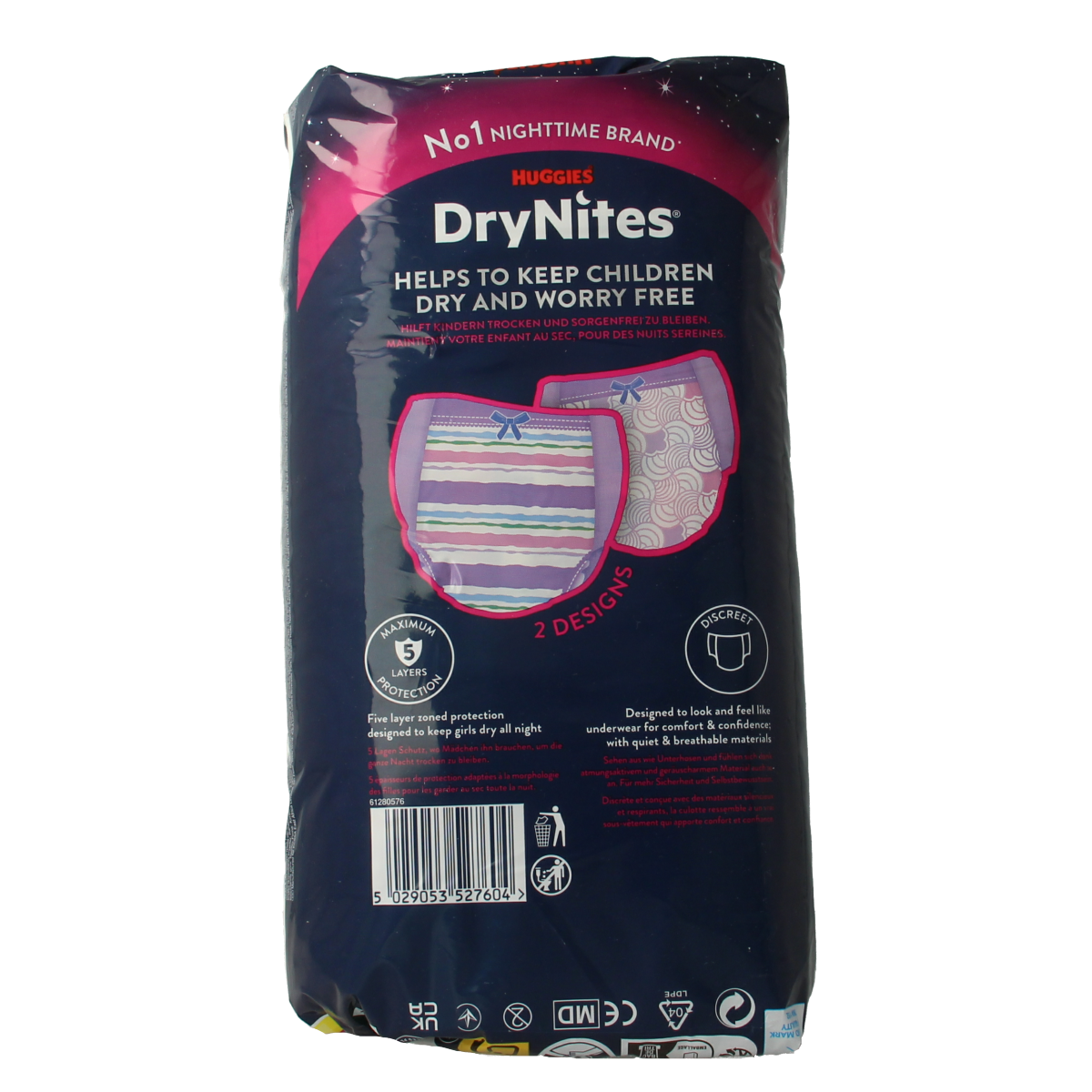 Huggies Drynites girl 8-13 jaar 9 Stuks