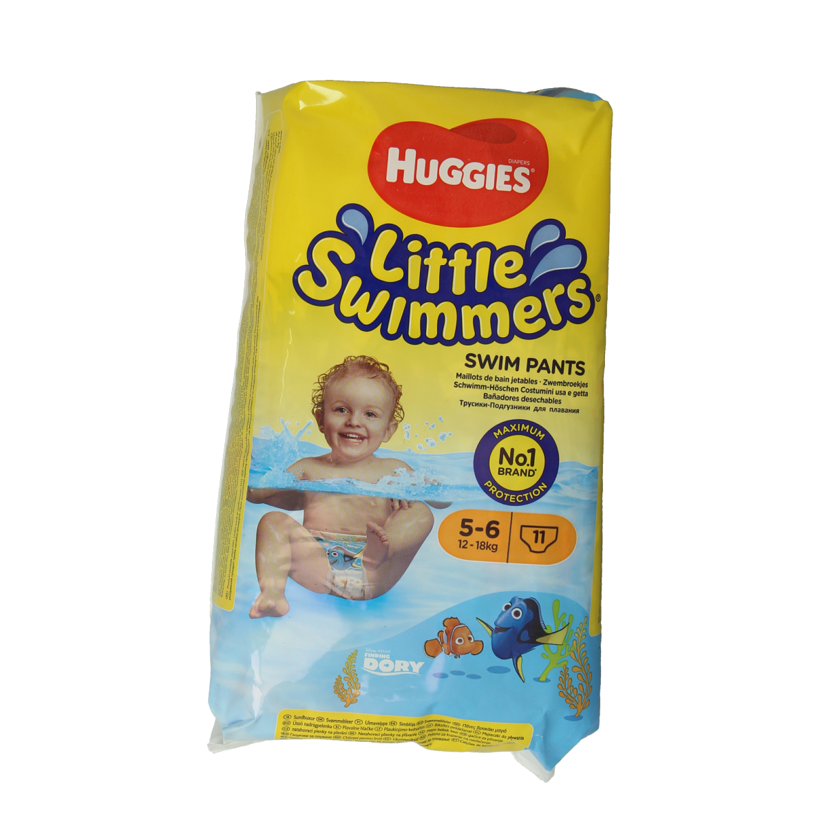 Huggies Little swimmers maat 5-6 12-18kg 11.00 Stuks