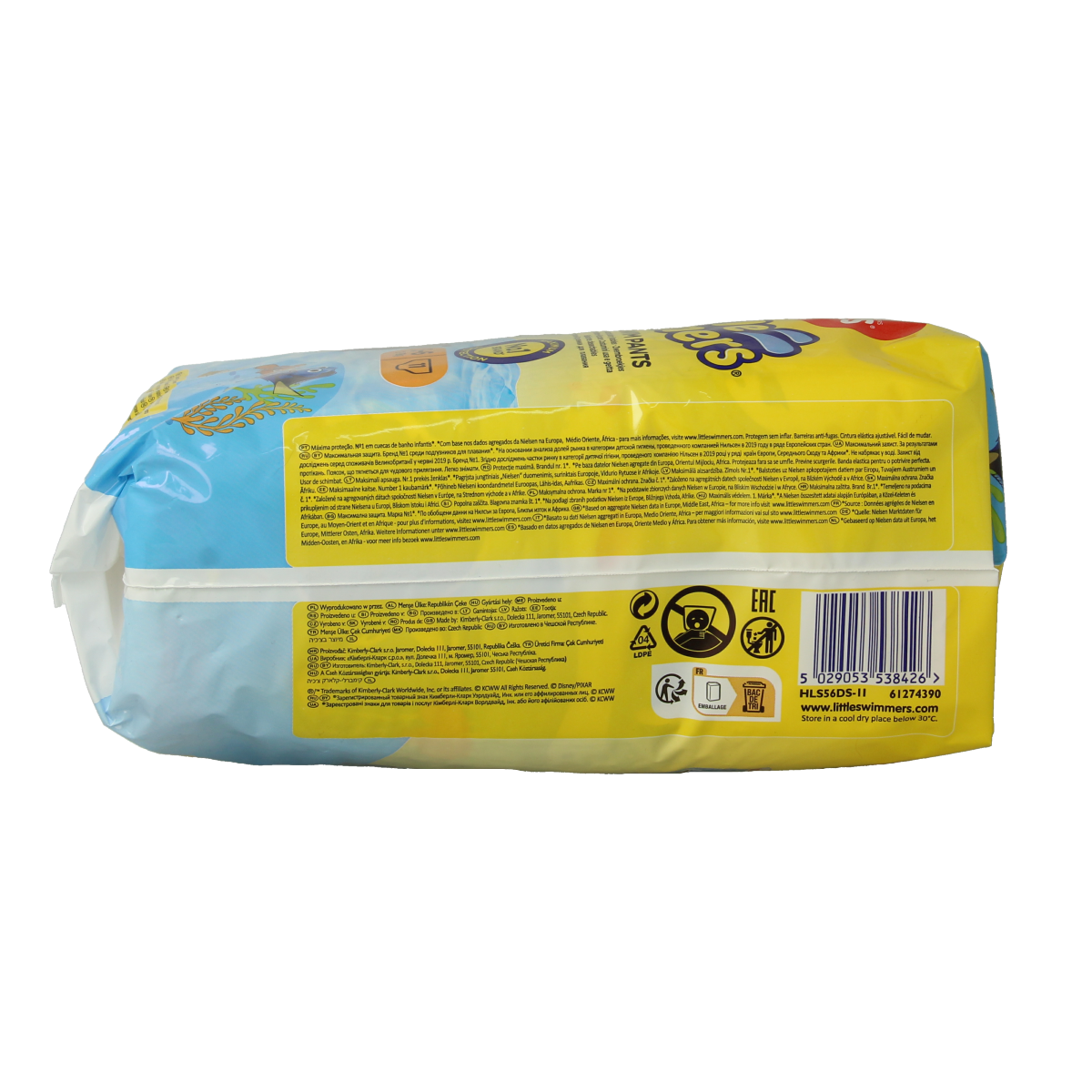 Huggies Little swimmers maat 5-6 12-18kg 11.00 Stuks
