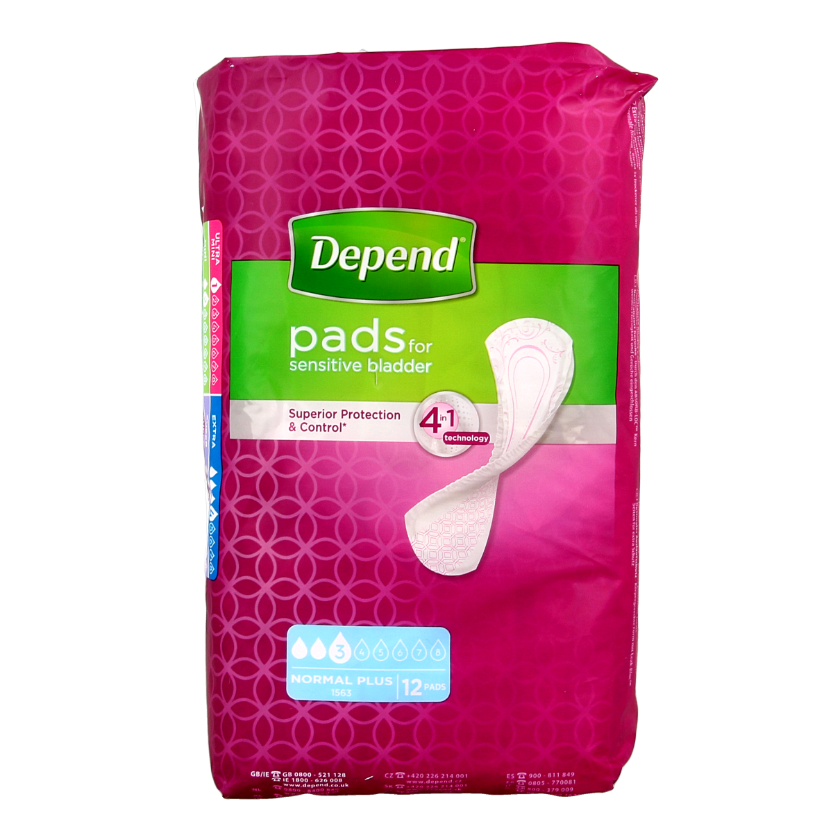 Depend Normaal plus 12.00 Stuks