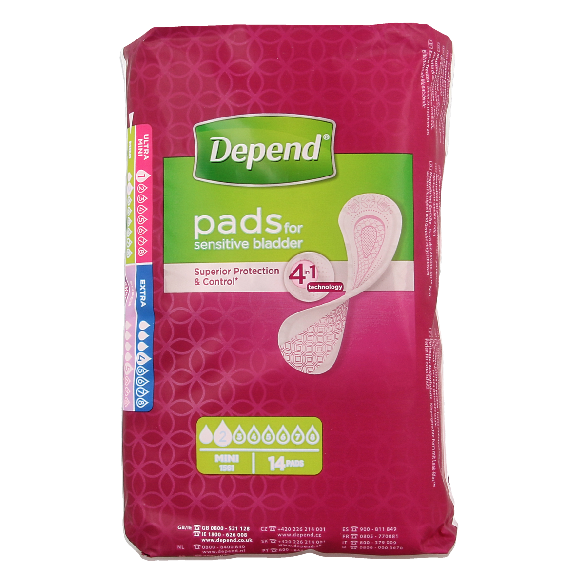 Depend Mini 14.00 Stuks