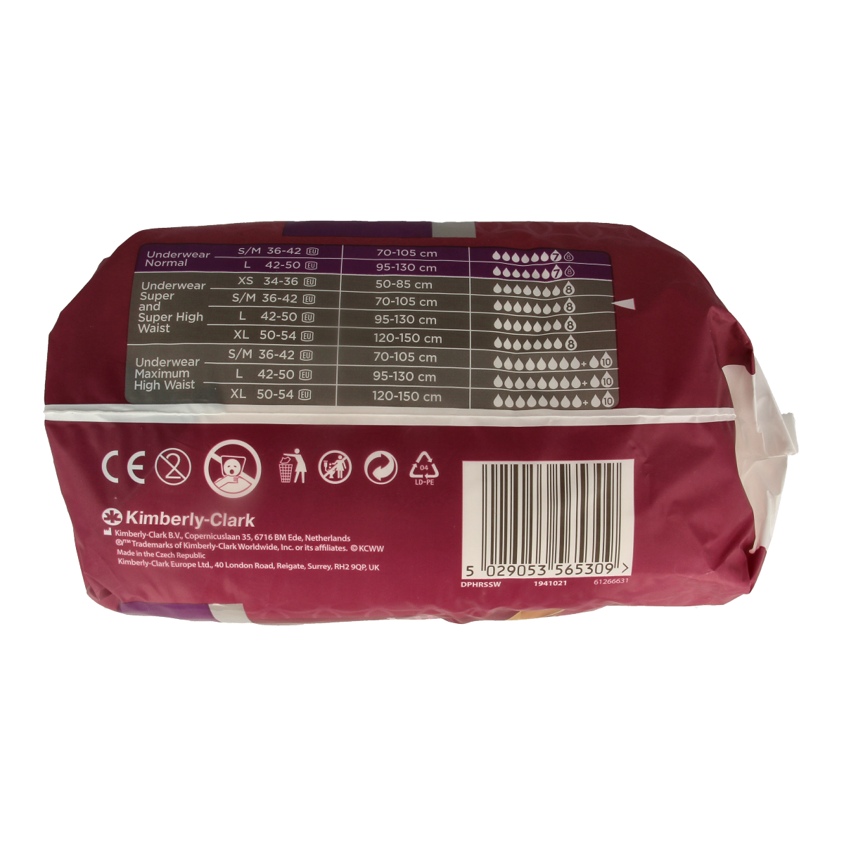 Depend Pants female super maat S/M 10.00 Stuks