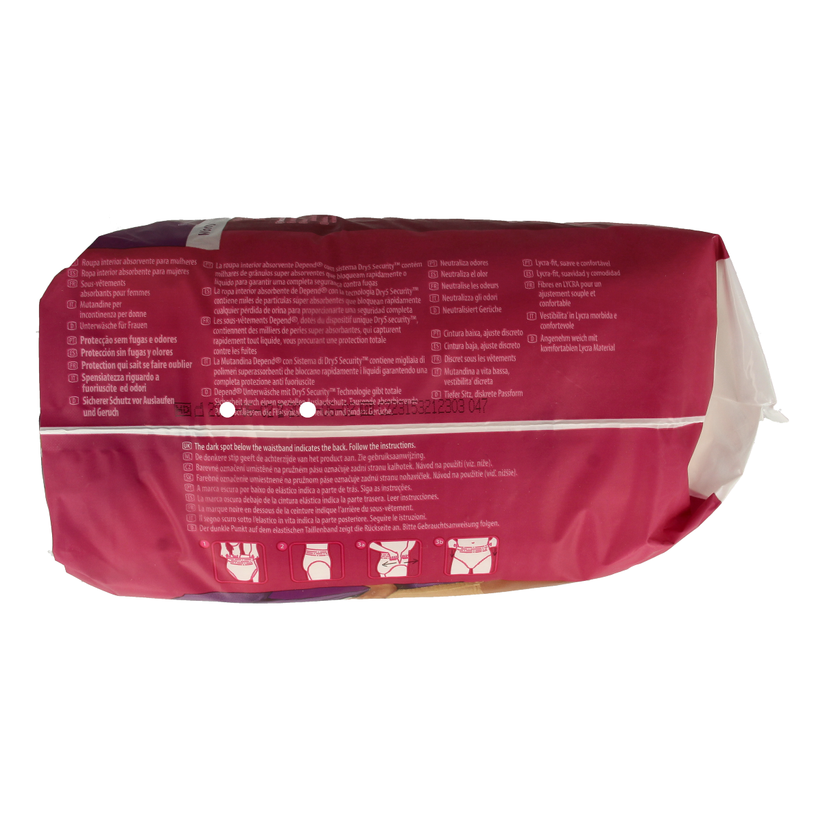 Depend Pants female super maat S/M 10.00 Stuks