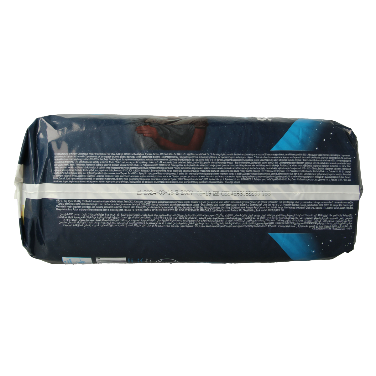 Huggies Drynites teen 13+kg boy 9.00 Stuks