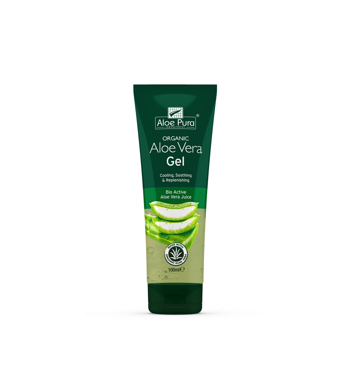 Optima Aloe pura aloe vera gel organic original 100.00 Milliliter