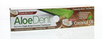 Aloe Dent Tandpasta coconut 100.00 Milliliter
