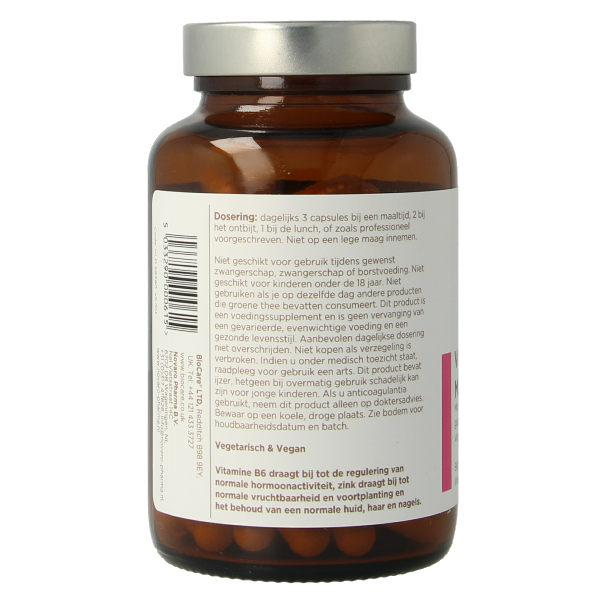BioCare Vrouw multinutrient 90.00 Capsules