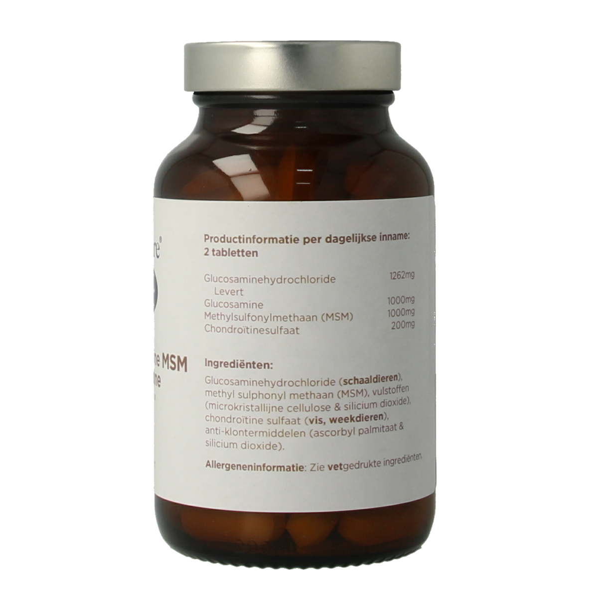 BioCare Glucosamine MSM chondroitine 90.00 Tabletten