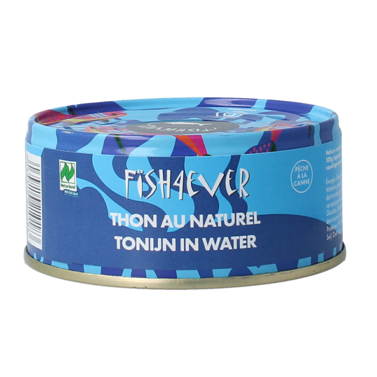Fish 4 Ever Tonijnstukken in water 160.00 Gram