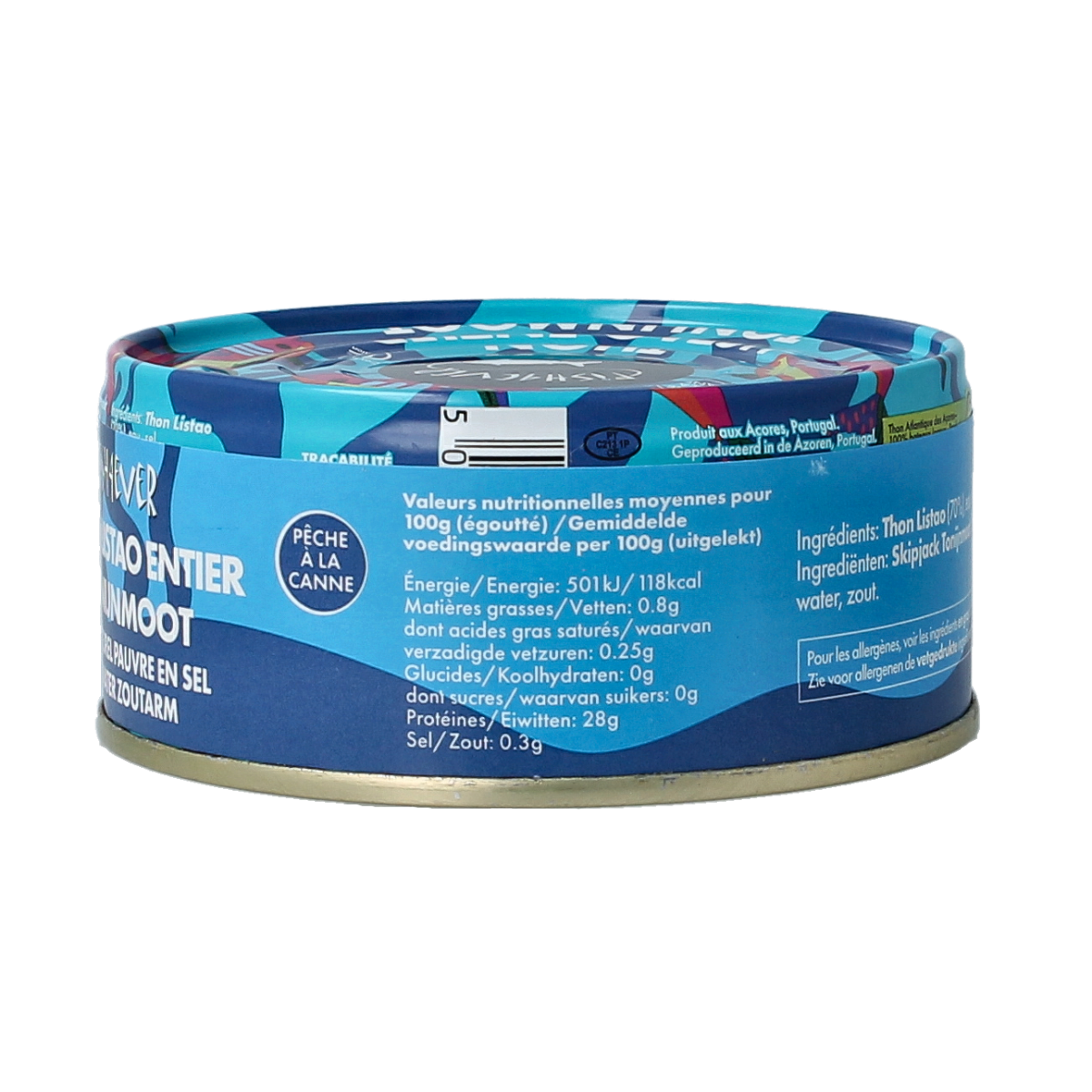 Fish 4 Ever Tonijnmoot in water 160.00 Gram