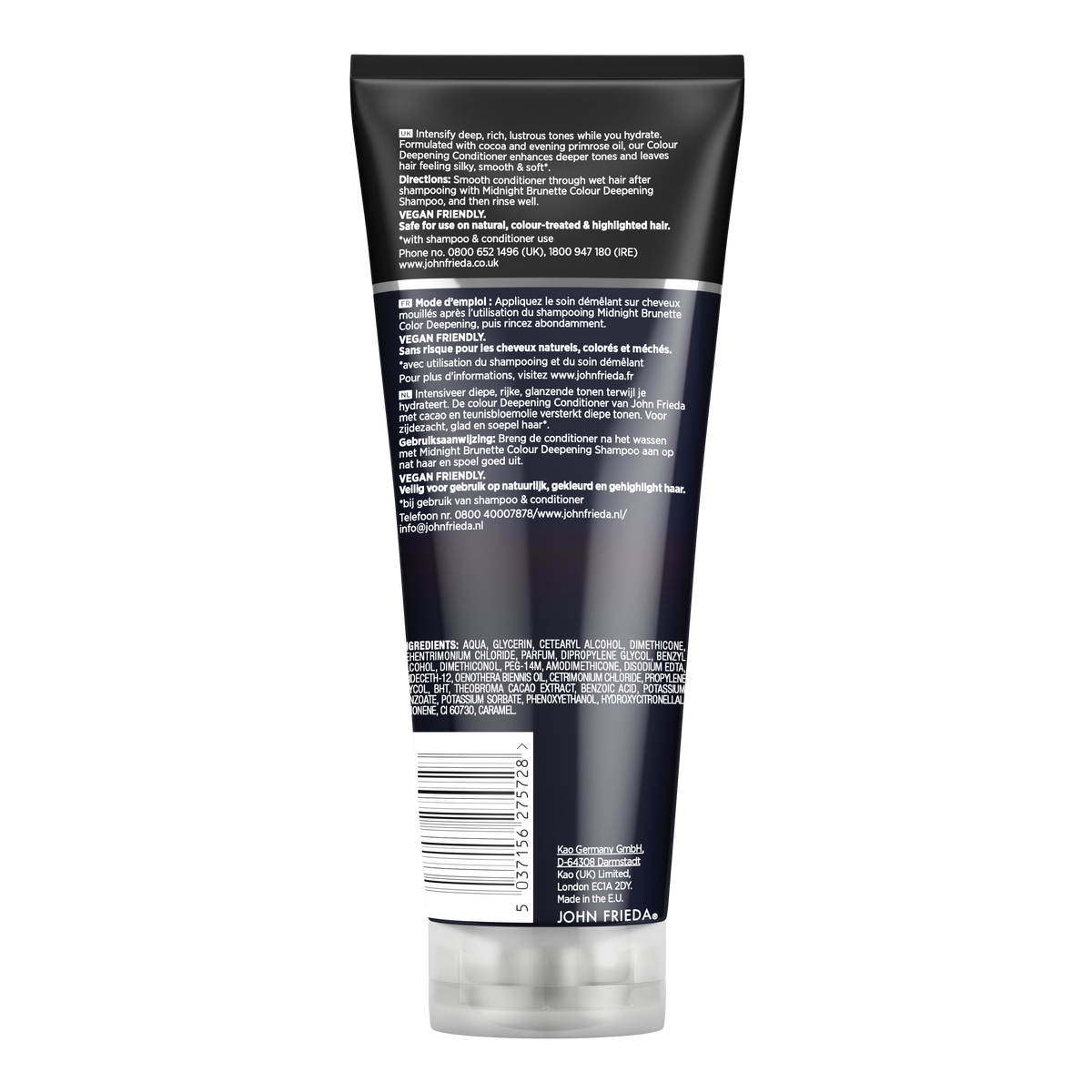 John Frieda Brilliant brunette midnight brunette conditioner  250.00 Milliliter