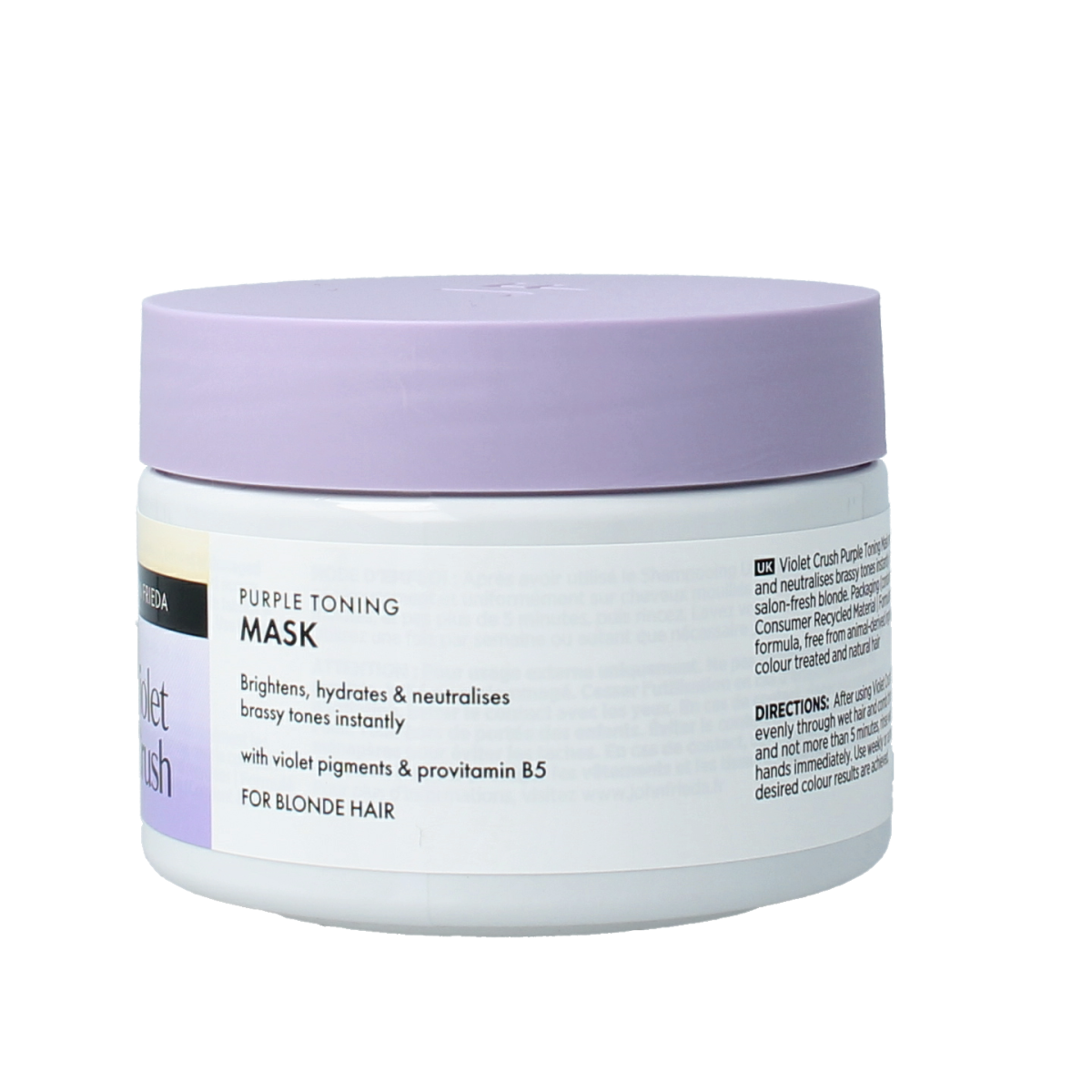 John Frieda Toning mask violet crush purple 250.00 Milliliter
