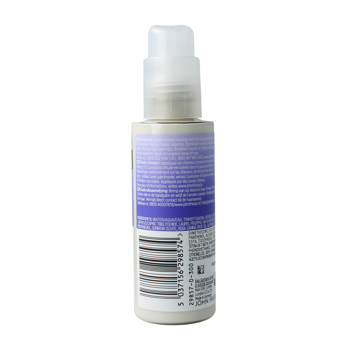 John Frieda Dream curls nourishing oil 100.00 Milliliter