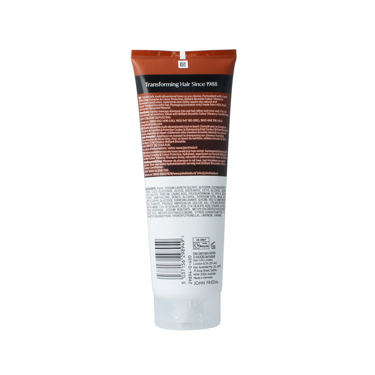 John Frieda Color vibrancy shampoo 250.00 Milliliter