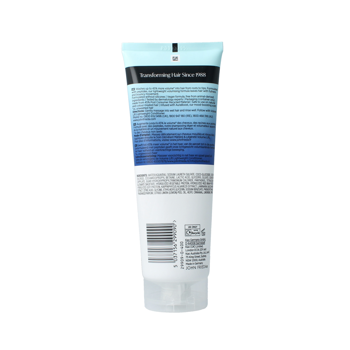 John Frieda Volume lift lightweight shampoo 250.00 Milliliter