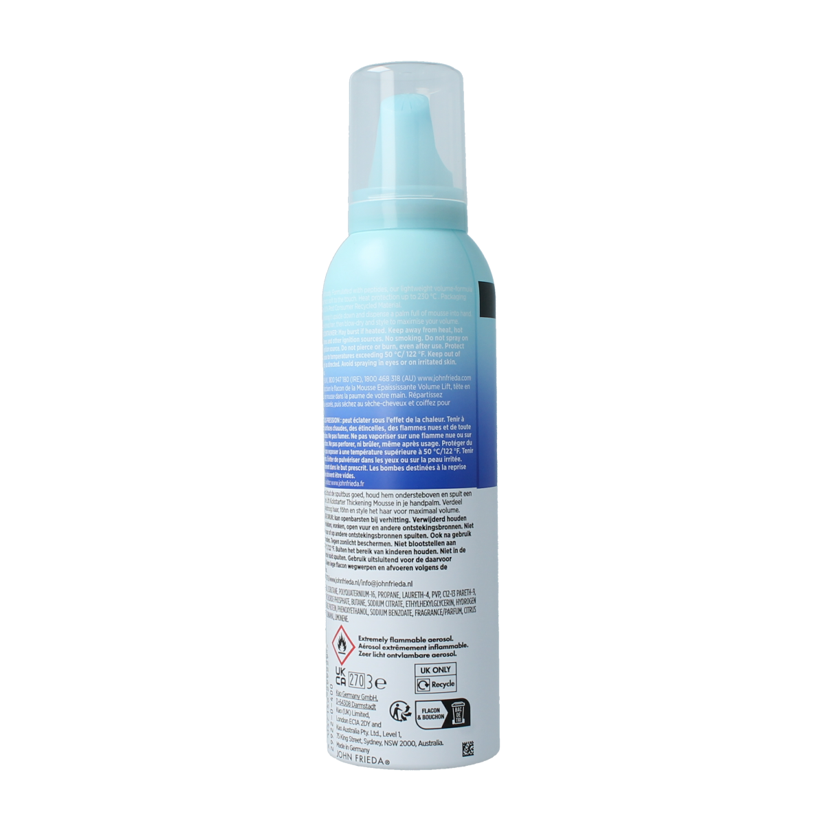 John Frieda Volume lift thickening mousse 200.00 Milliliter