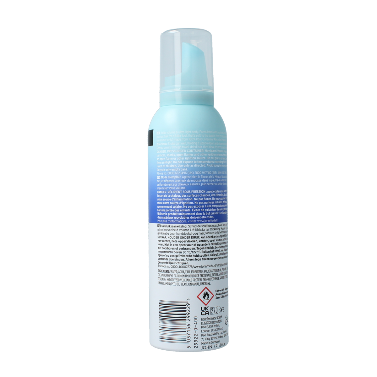 John Frieda Volume lift thickening mousse 200.00 Milliliter