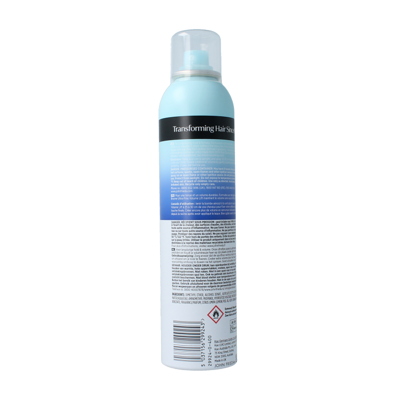 John Frieda Volume lift hairspray 250 Milliliter