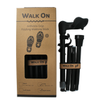 Able 2 Wandelstok anatomisch opvouw zwart mat rechts 1.00 Stuks