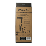 Able 2 Wandelstok anatomisch opvouw zwart mat rechts 1.00 Stuks