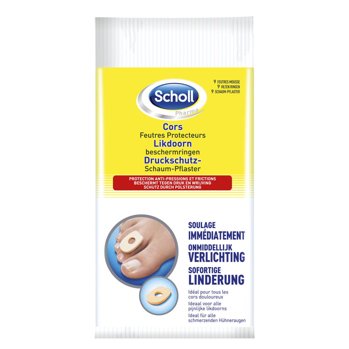 Scholl Likdoorn bescherming 9.00 Stuks