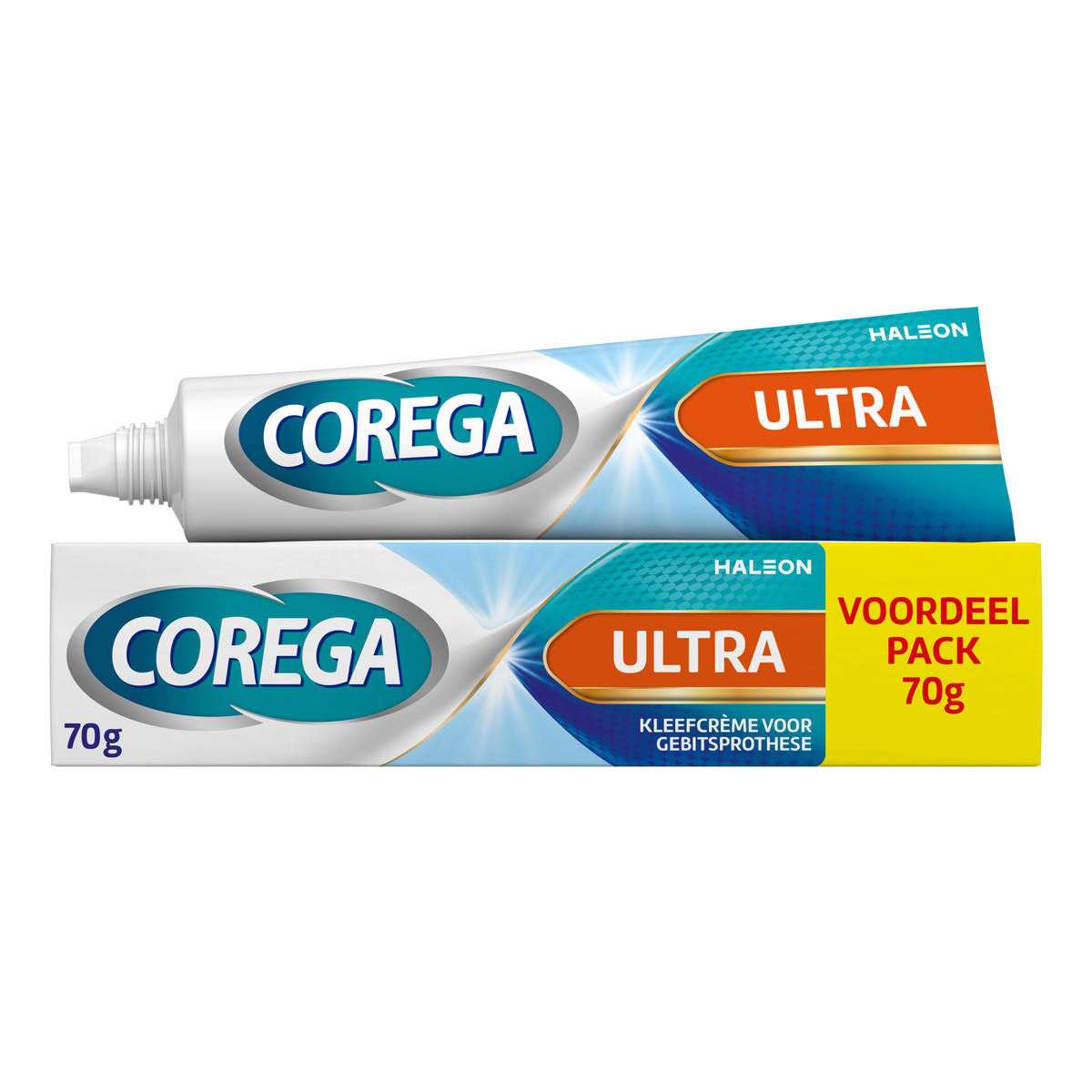 Corega Ultra kleefcreme voor de gebitsprothese 70.00 Gram