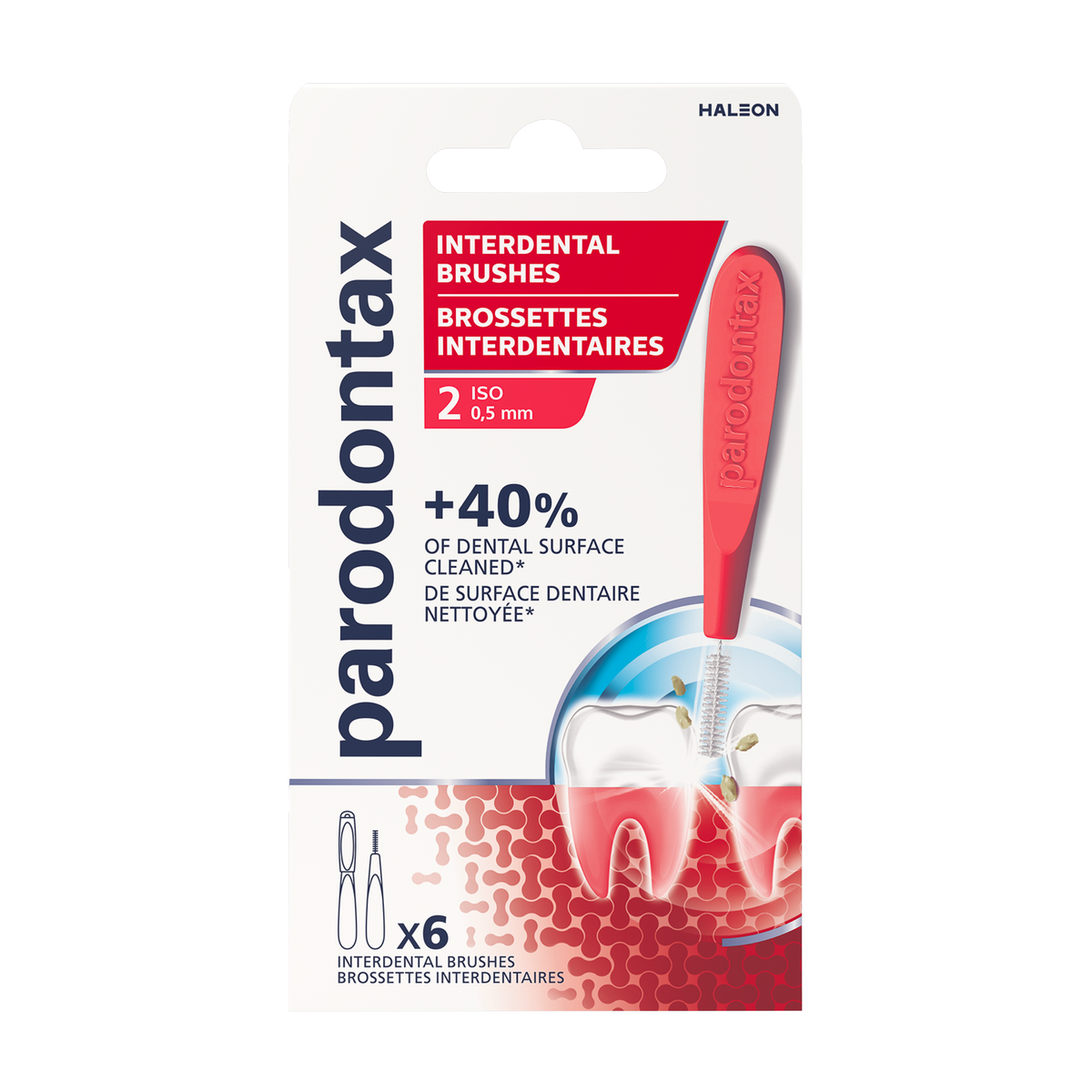 Parodontax Interdental size 2 6.00 Stuks