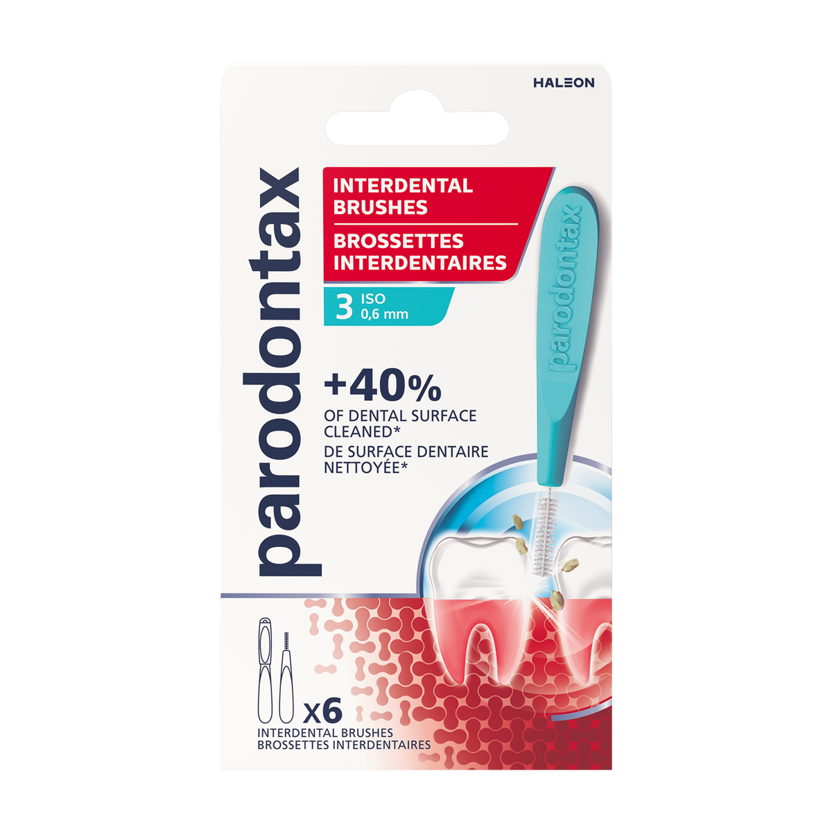 Parodontax Interdental size 3 6.00 Stuks