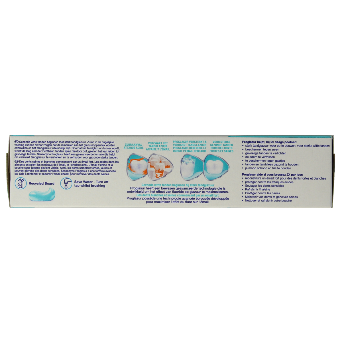 Sensodyne Tandpasta proglasur fresh & clean 75.00 Milliliter