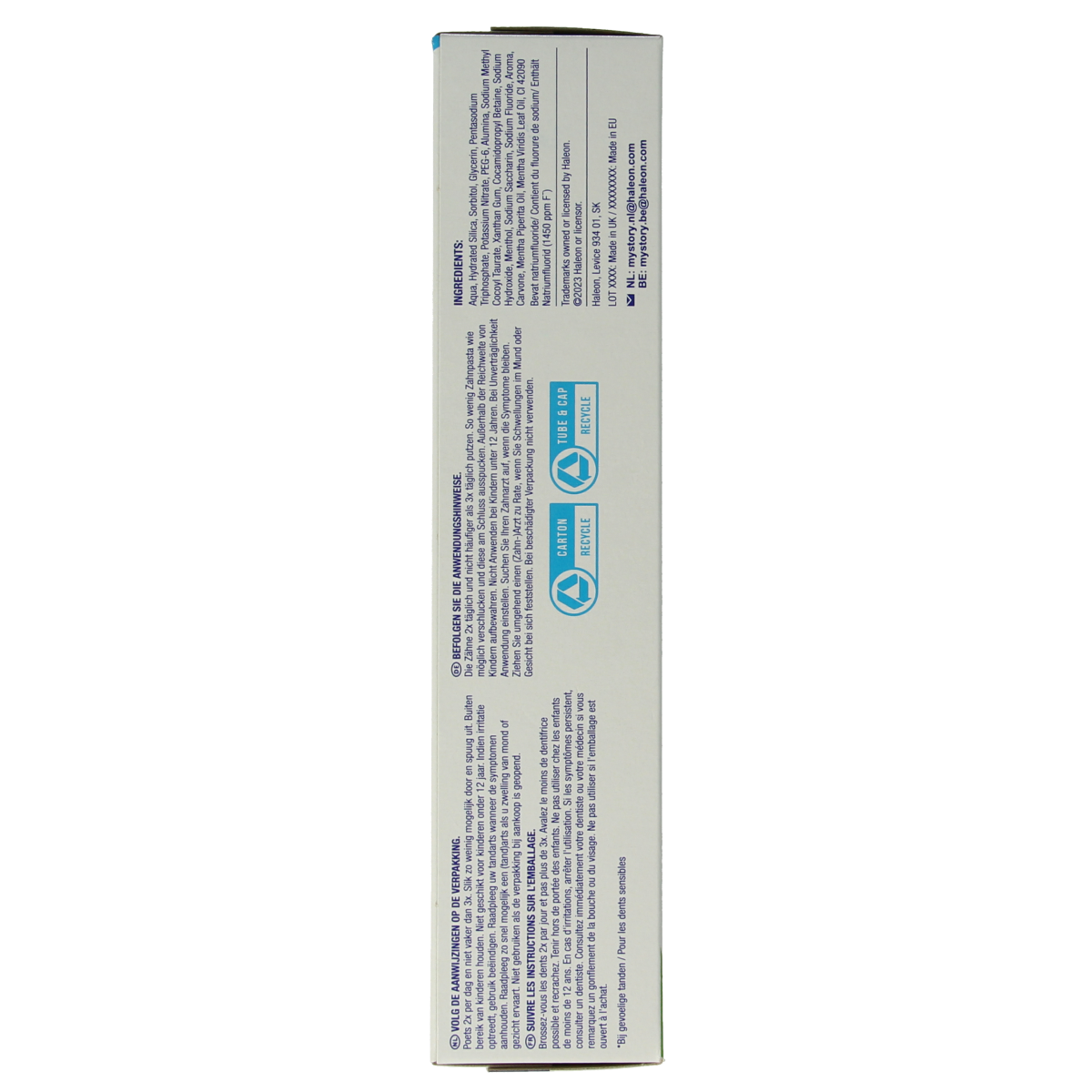 Sensodyne Tandpasta gentle whitening 75.00 Milliliter