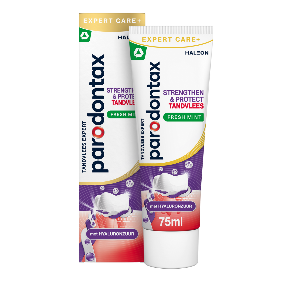Parodontax Tandpasta strengthen & protect freshmint 75.00 Milliliter
