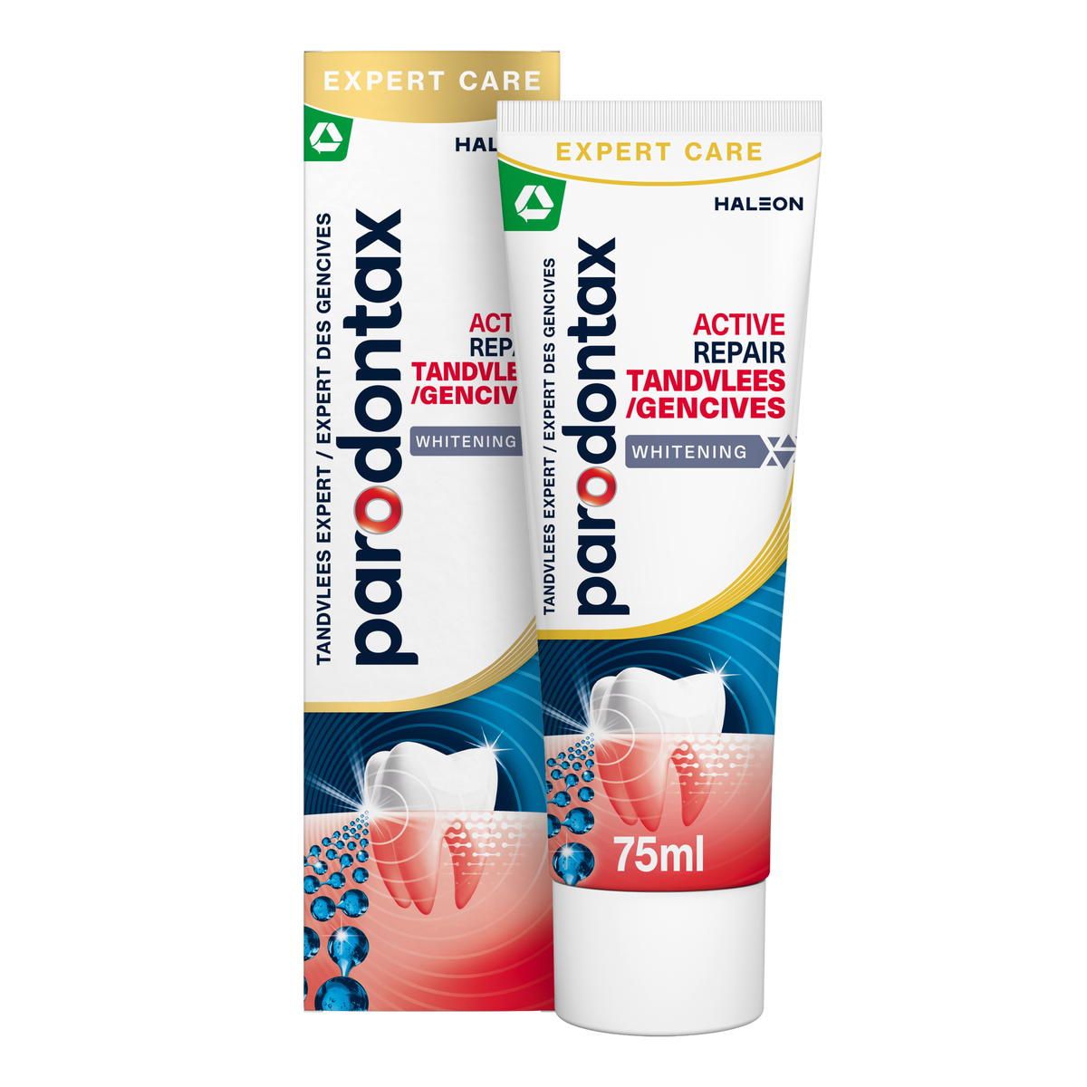 Parodontax Tandpasta active gum repair whitening 75.00 Milliliter