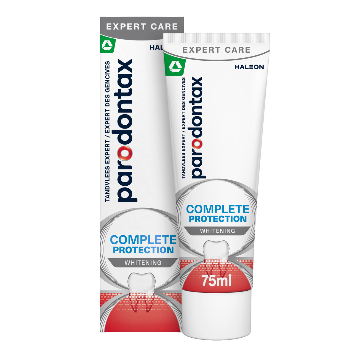 Parodontax Tandpasta complete protection whitening 75.00 Milliliter