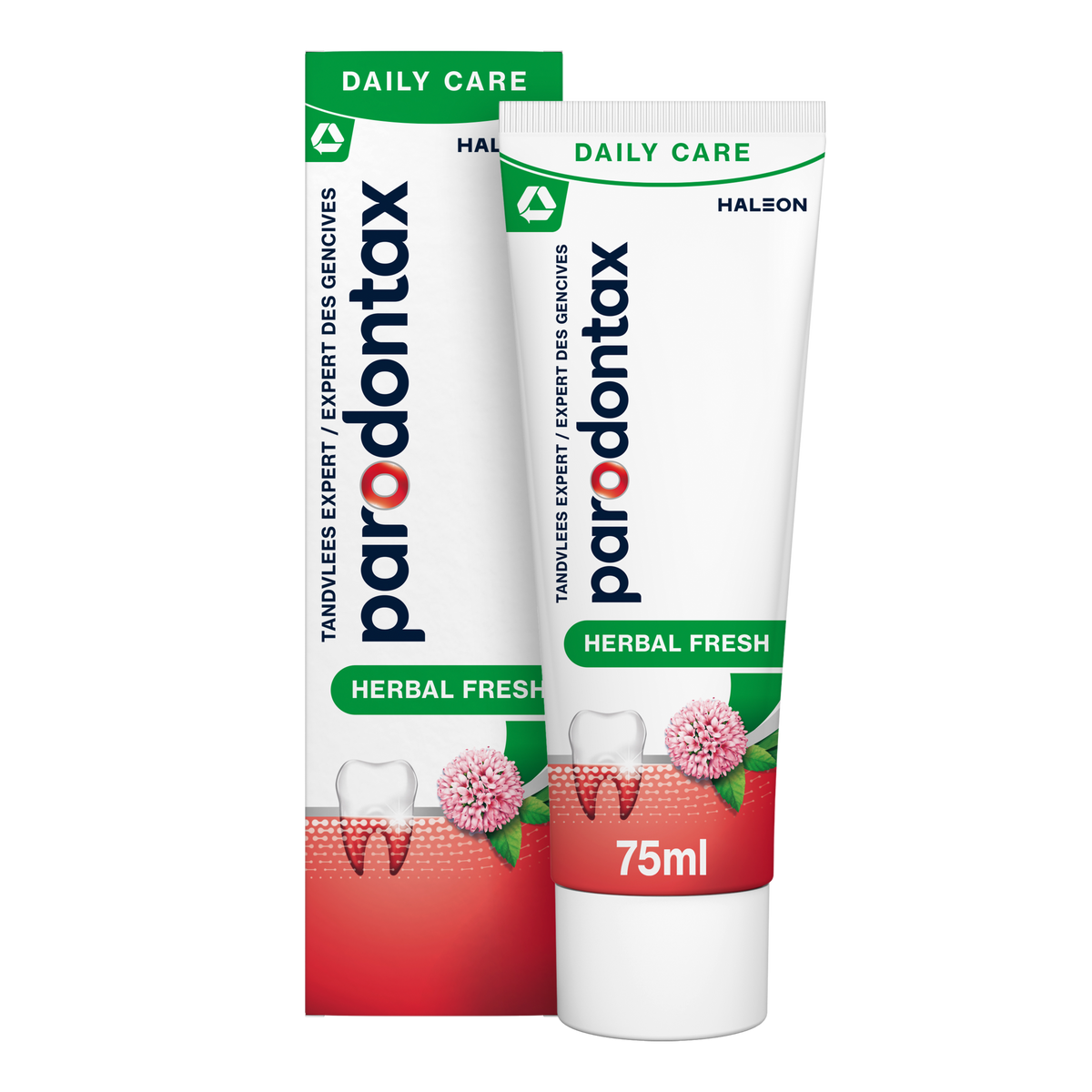Parodontax Tandpasta herbal fresh 75.00 Milliliter
