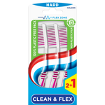 Aquafresh Tandenborstel clean & flex hard 3.00 Stuks